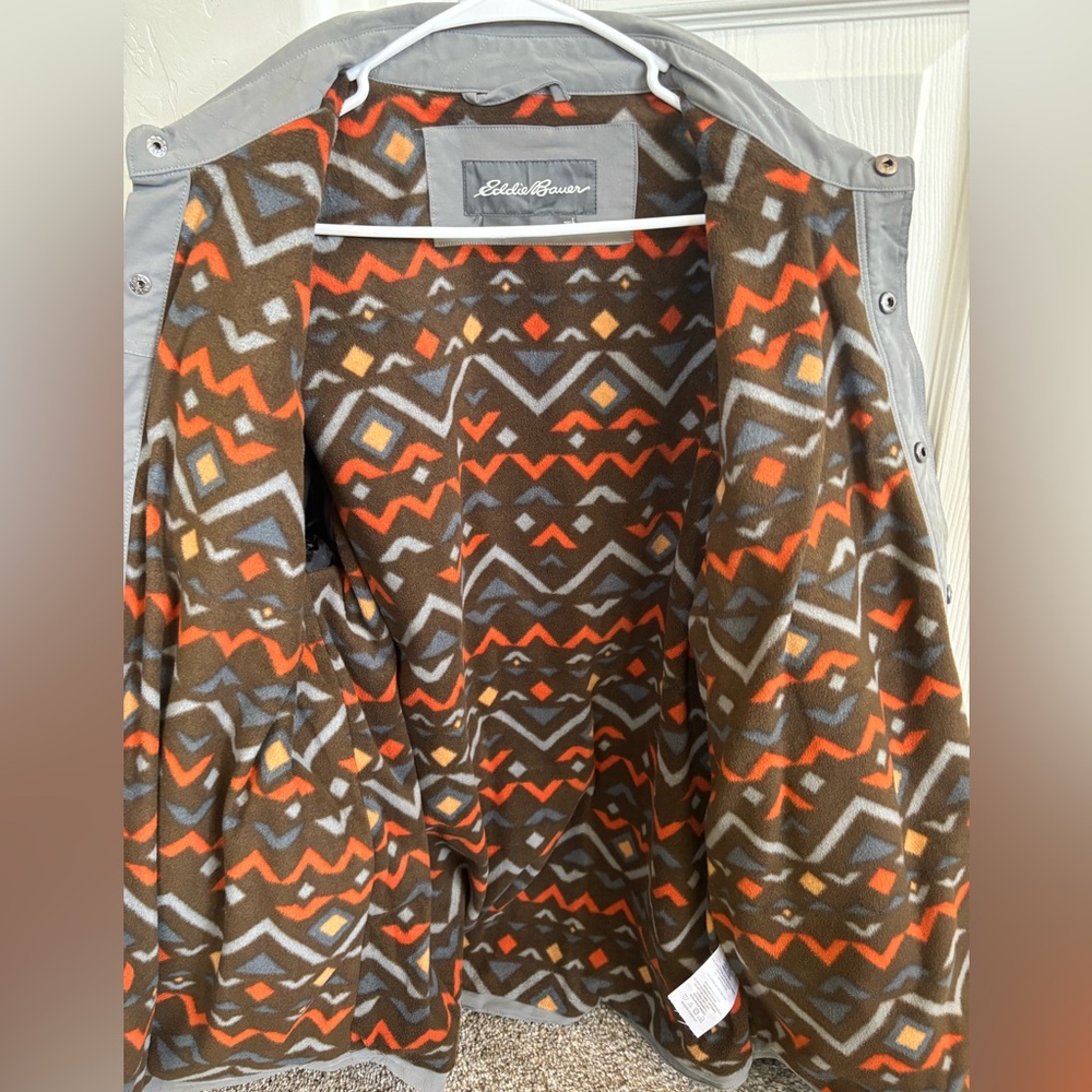Men’s Eddie Bauer Fleece Lined Jacket Size L